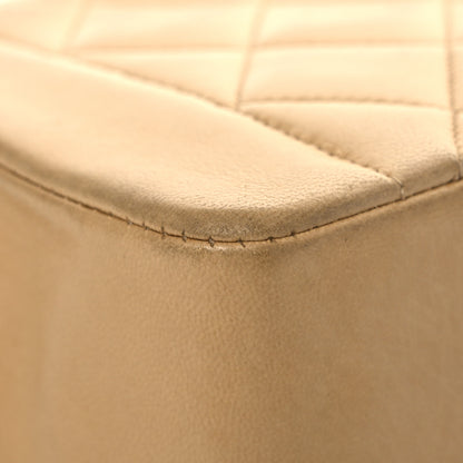 Chanel Lambskin Quilted Small Single Flap Beige 10 of 14