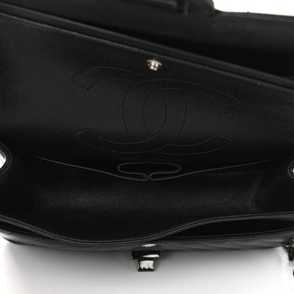 Chanel Sheepskin Chevron Quilted 2.55 Reissue 225 Double Flap So Black 5 of 11