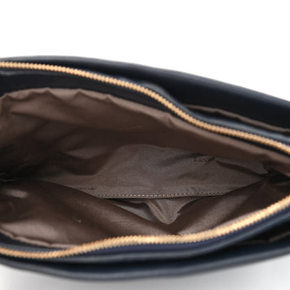 Lanvin Lambskin Quilted Small Sugar Shoulder Bag Navy 5 of 12