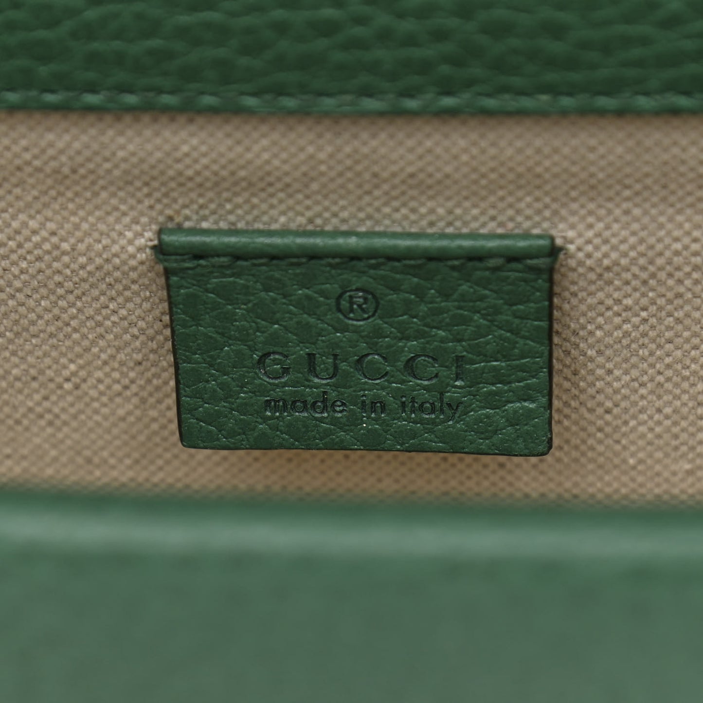 Calfskin Mini Dionysus Shoulder Bag Emerald