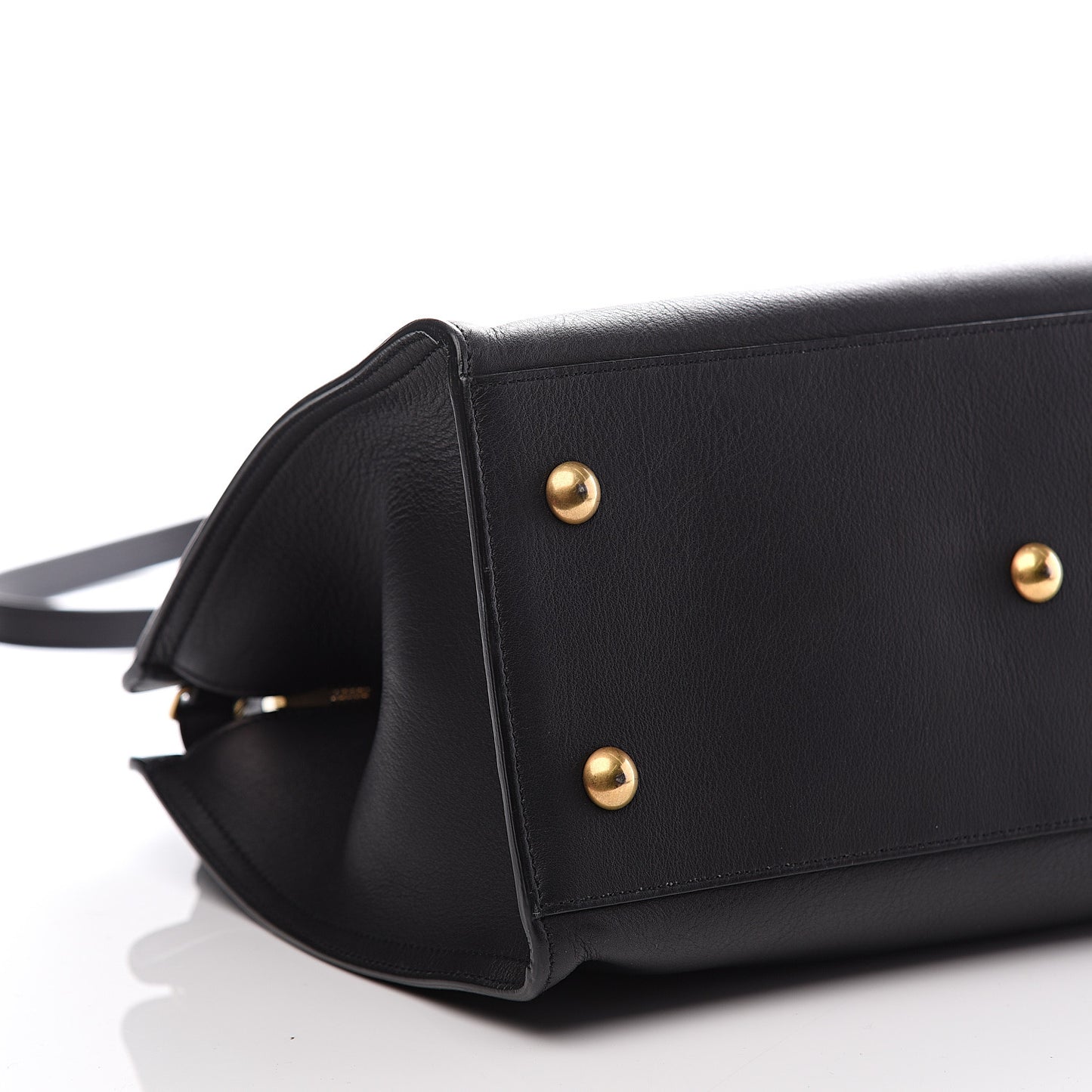 Calfskin Small Classic Y Cabas Black