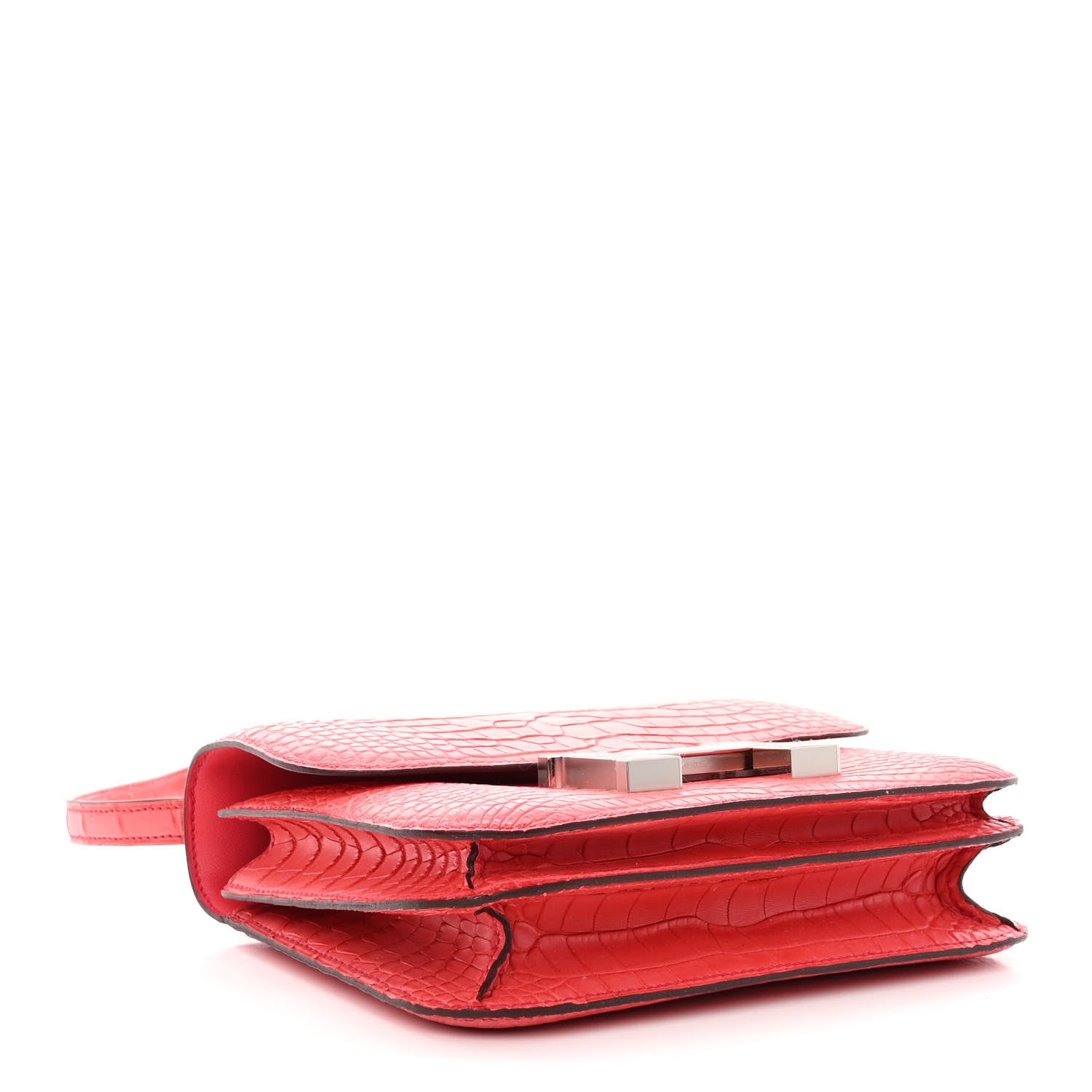 Hermes Matte Alligator Constance 18 Bougainvillea 4 of 11