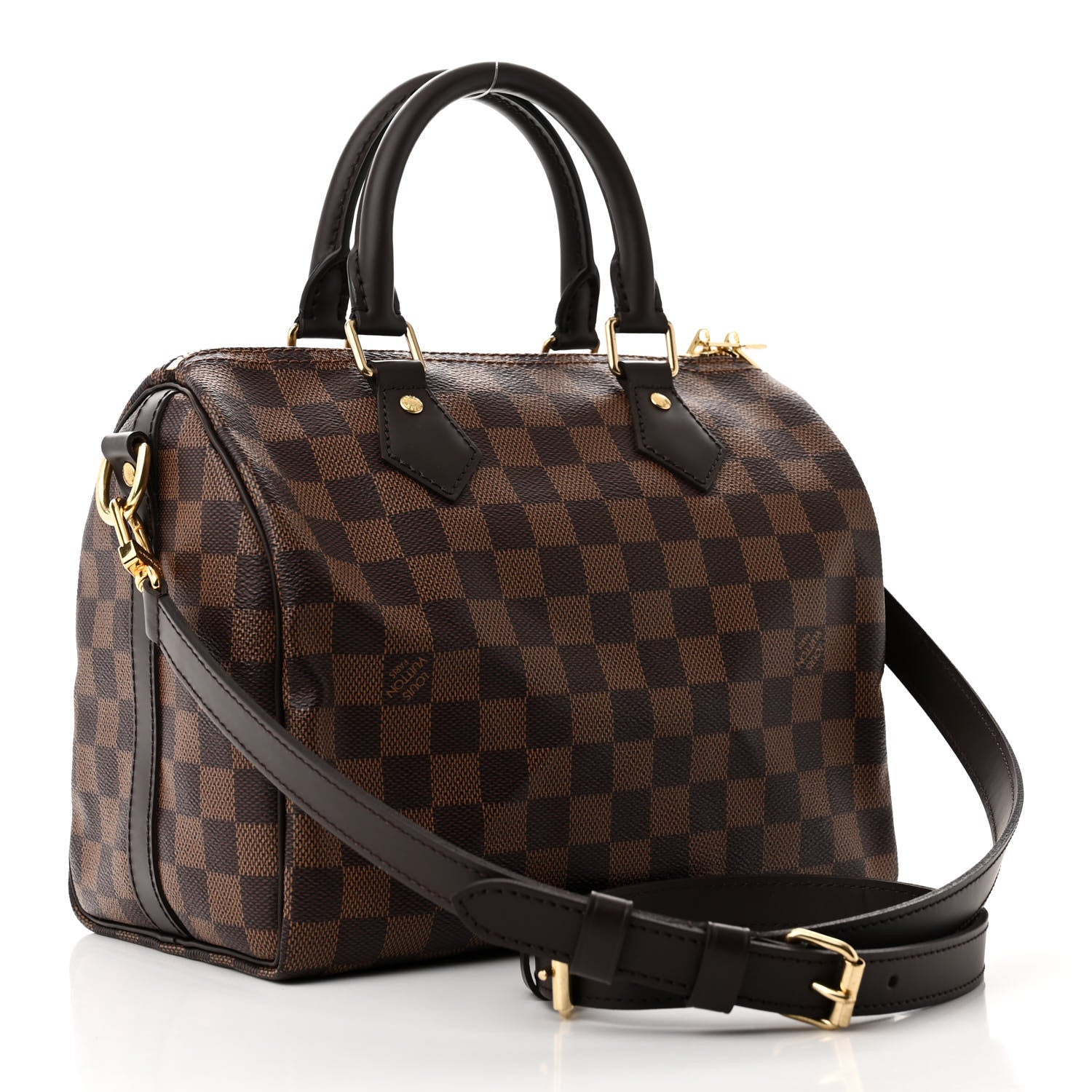 Louis Vuitton Damier Ebene Speedy Bandouliere 25 3 of 9