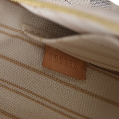 Louis Vuitton Damier Azur Neverfull MM GM Pochette 7 of 7