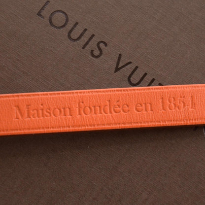 Louis Vuitton Leather Stamp It Bracelet 17 4 of 8