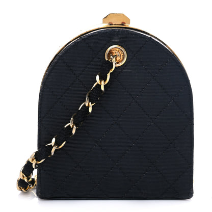Chanel Grosgrain Mini Clutch Black 1 of 10