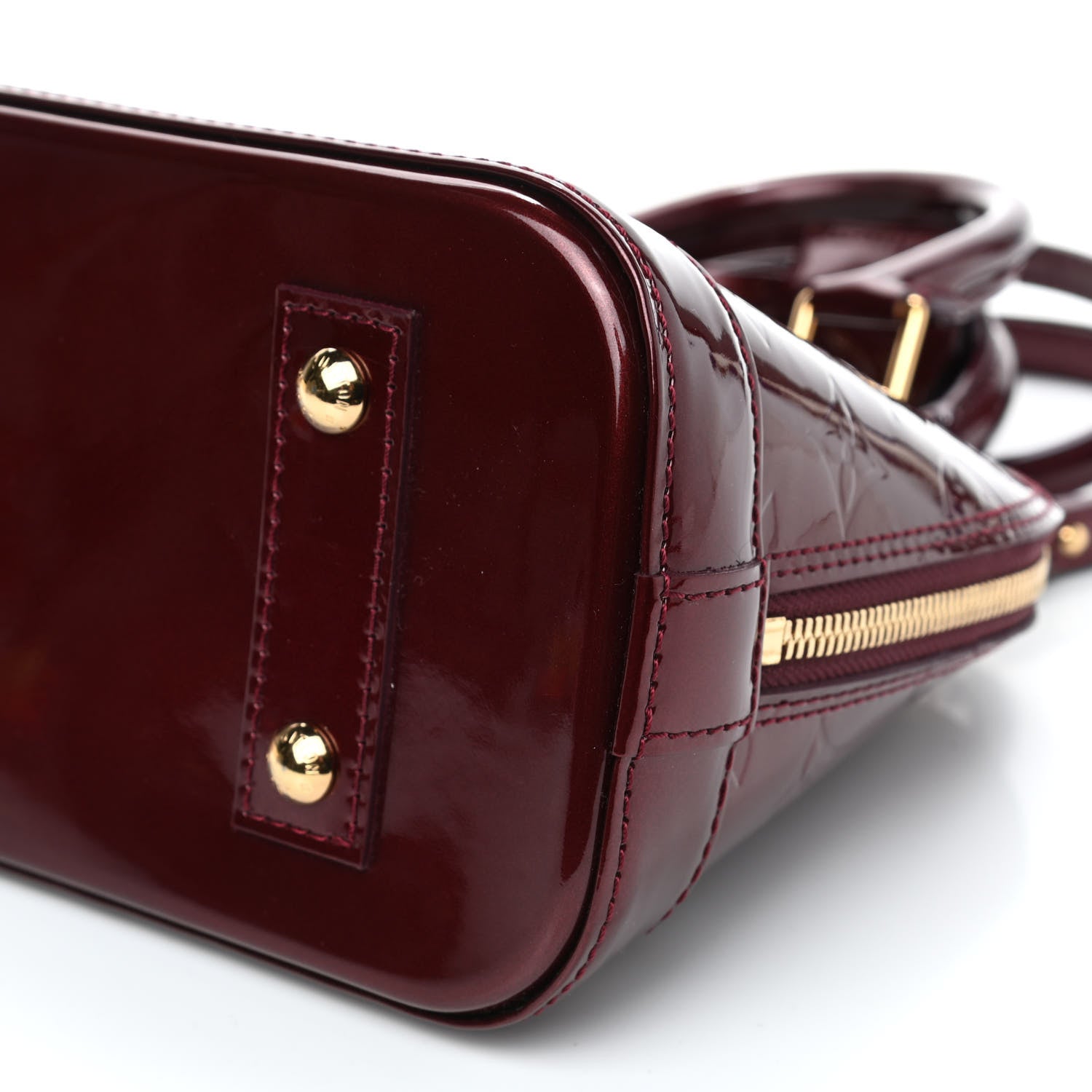Louis Vuitton Vernis Alma BB Rouge Fauviste 7 of 7