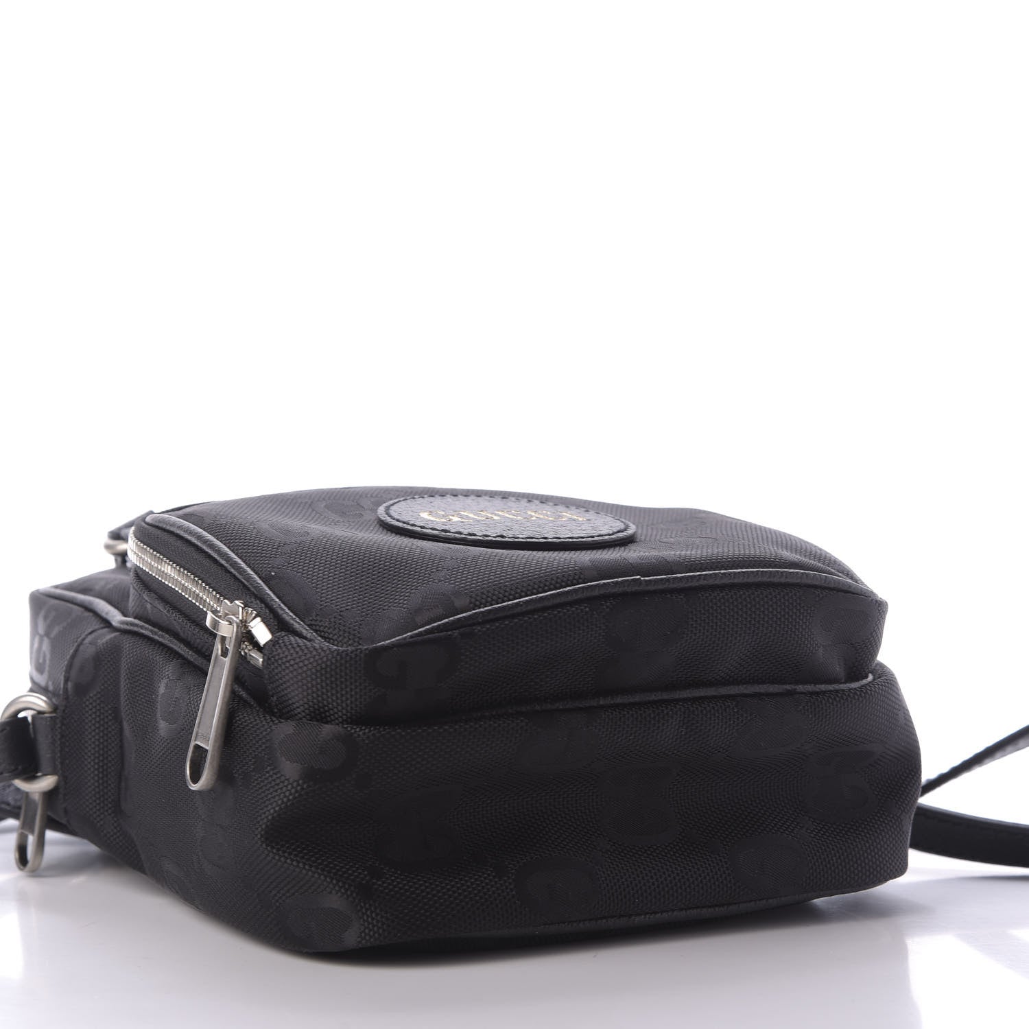 Gucci Econyl Nylon Monogram Off The Grid Shoulder Bag Black 4 of 10