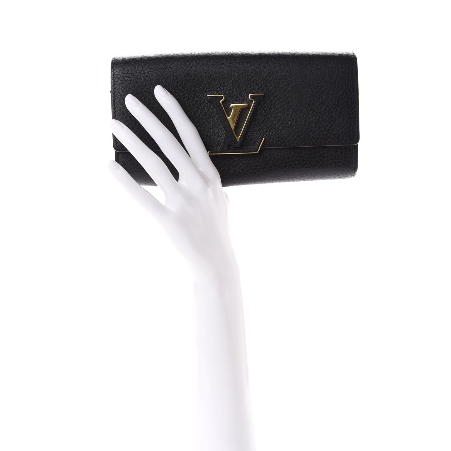 Taurillon Capucines Wallet Black