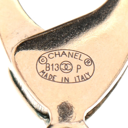Chanel Metal Pearl CC Necklace Gold 5 of 5