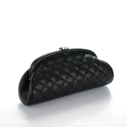 Chanel Caviar Quilted Timeless Clutch Black 3 of 7