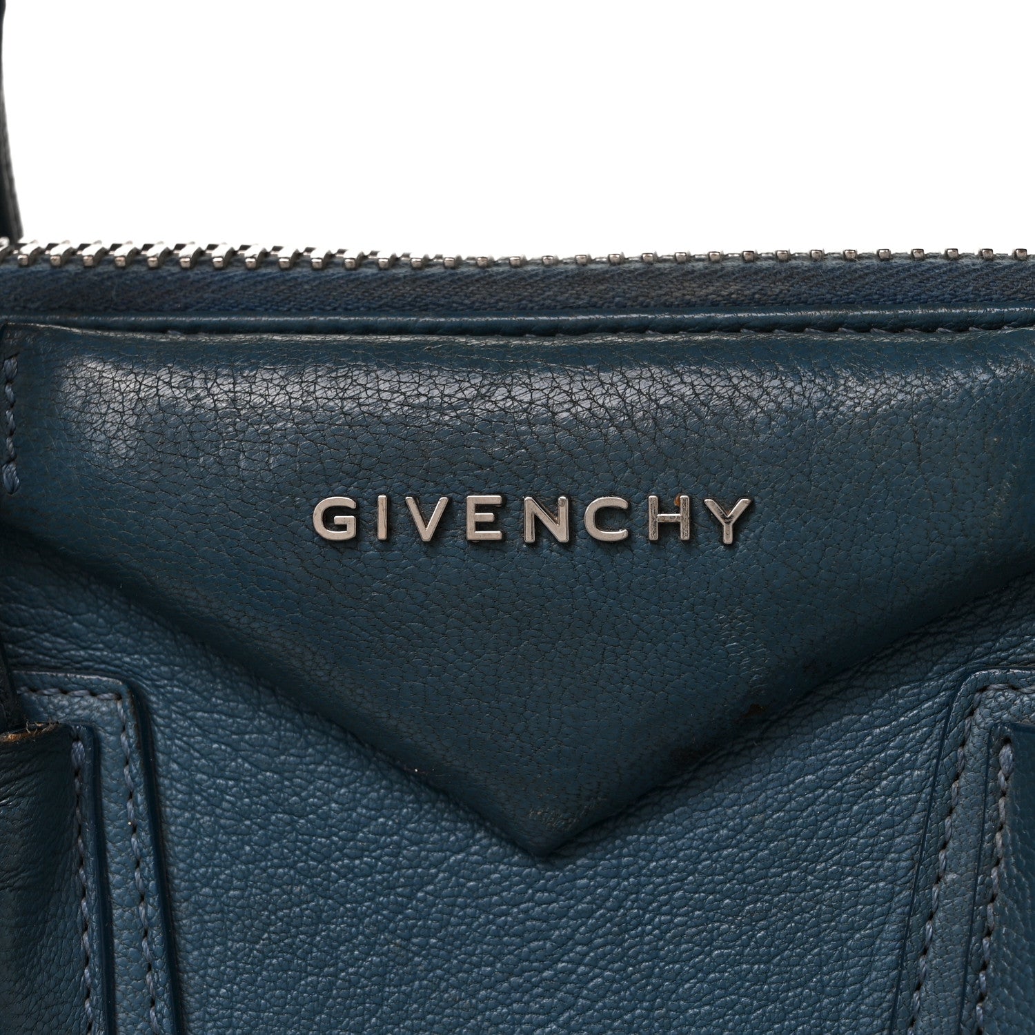 Givenchy Sugar Goatskin Small Antigona Ocean Blue 9 of 11