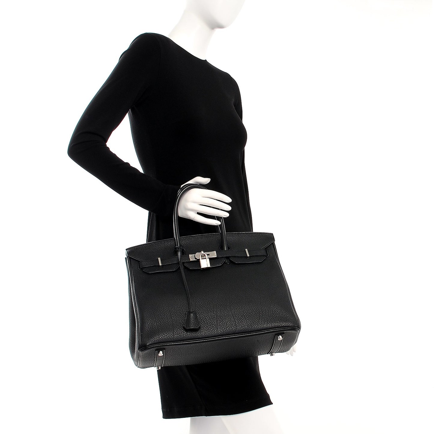 Togo Birkin 35 Black