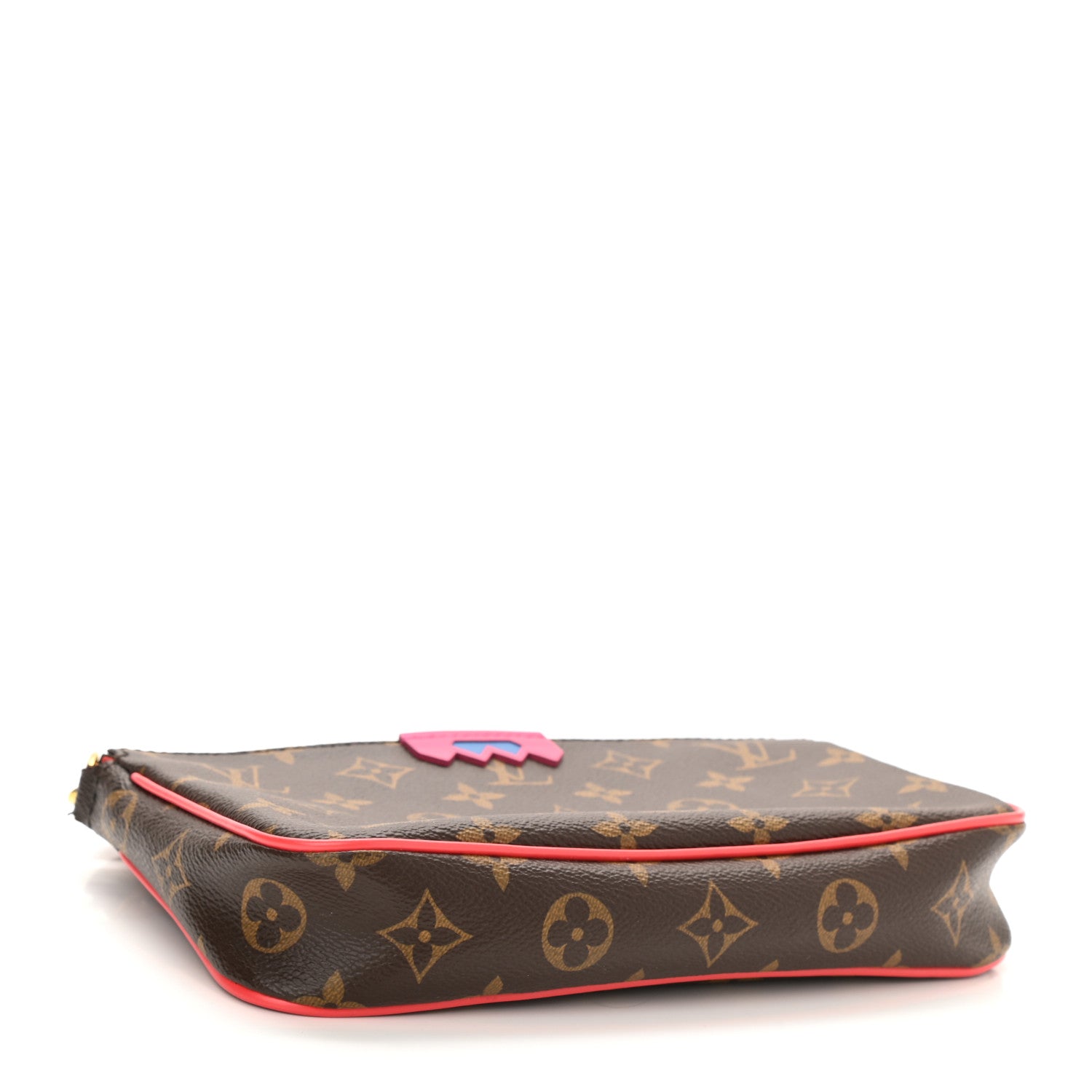 Louis Vuitton Monogram Totem Pochette Accessories Flamingo 3 of 7