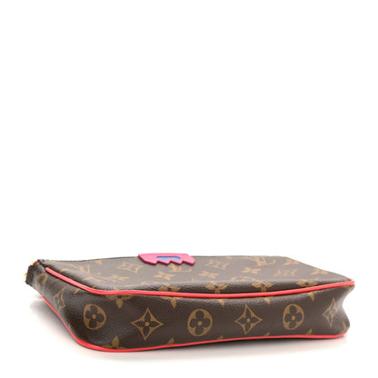 Louis Vuitton Monogram Totem Pochette Accessories Flamingo 3 of 7
