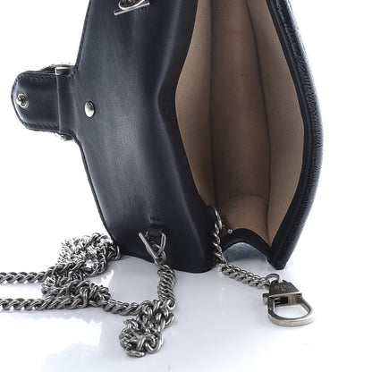 Gucci Velvet GG Monogram Super Mini Dionysus Shoulder Bag Blue Beige Black 8 of 18