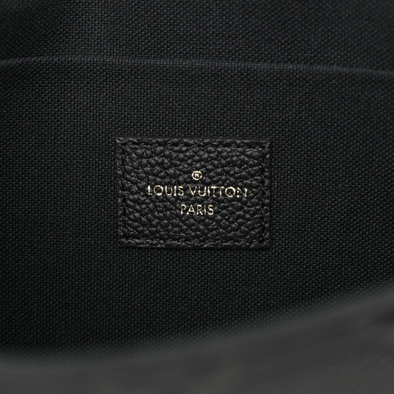 Louis Vuitton Empreinte Pochette Felicie Chain Wallet Black 7 of 10