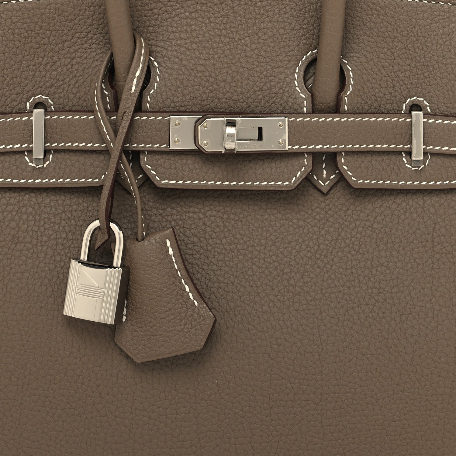 Hermes Togo Birkin 25 Etoupe 8 of 13