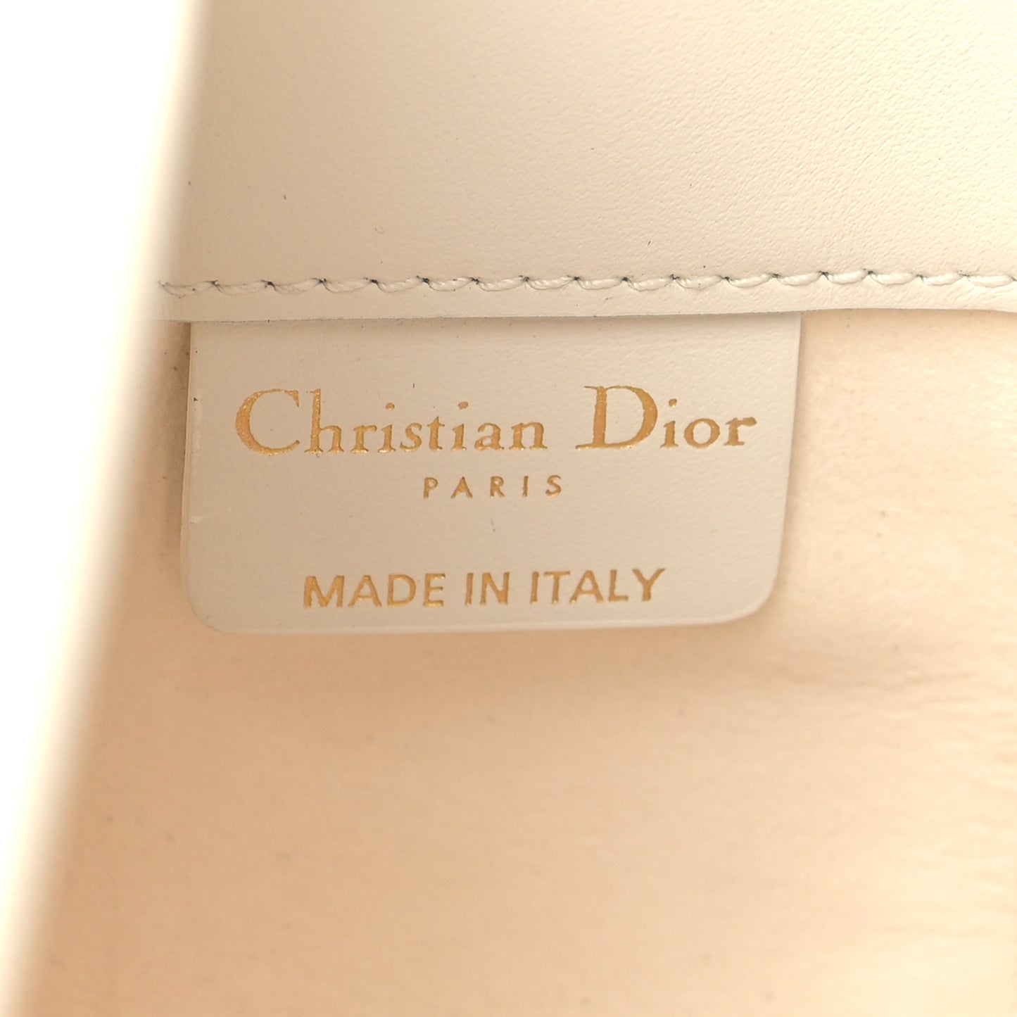 Smooth Calfskin Diorcamp Bag White Blue