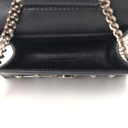Saint Laurent Calfskin Monogram Studded Mini Candy Crossbody Black 5 of 11
