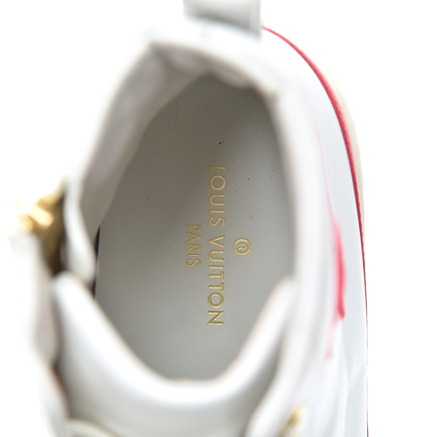 Louis Vuitton Calfskin LV Stellar Sneaker Boots 38 White Framboise 5 of 11