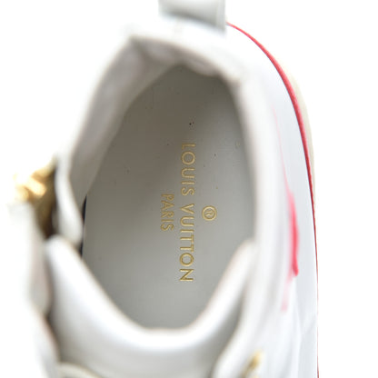 Louis Vuitton Calfskin LV Stellar Sneaker Boots 38 White Framboise 5 of 11