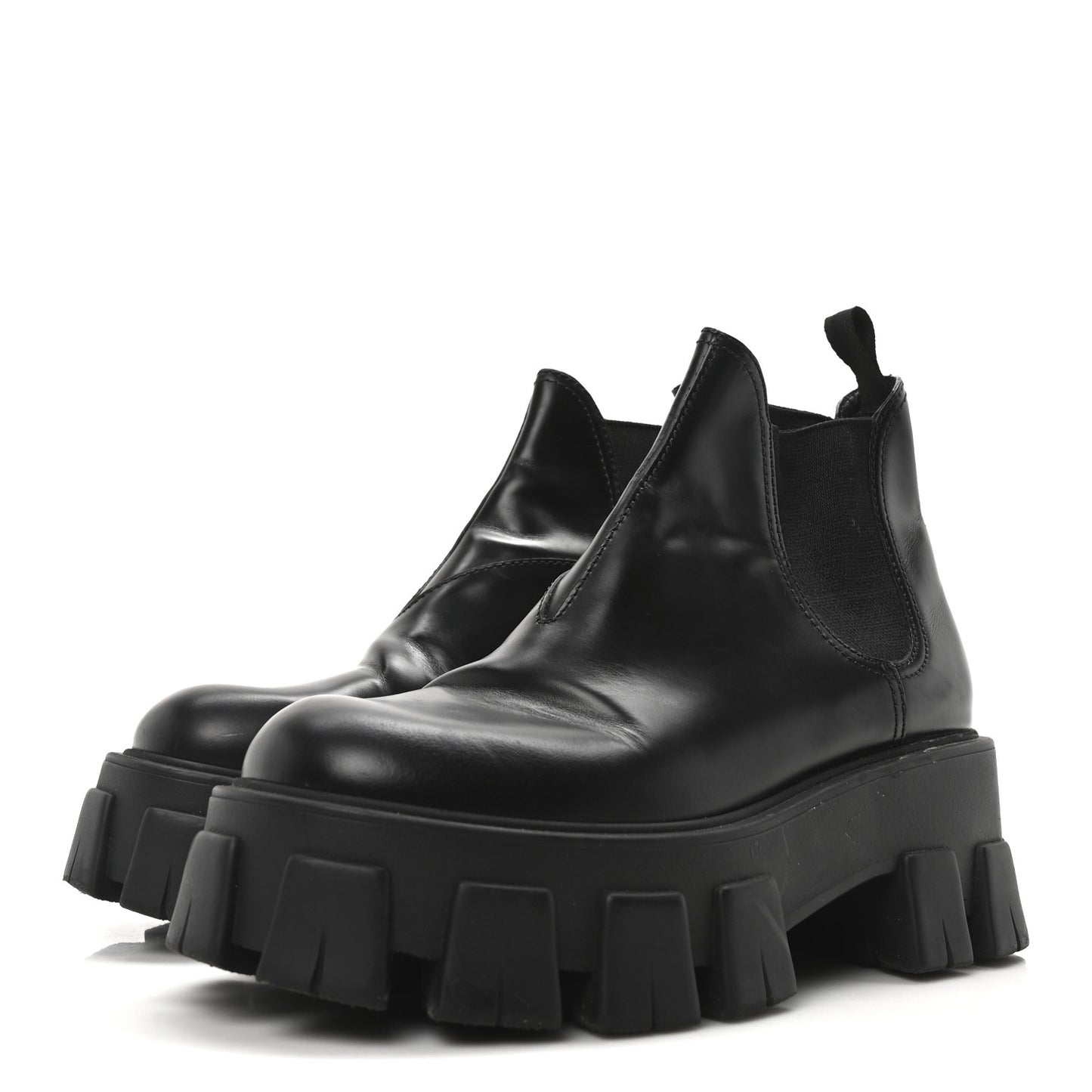 Spazzolato Rois Monolith Chelsea 55mm Ankle Boots 35 Black