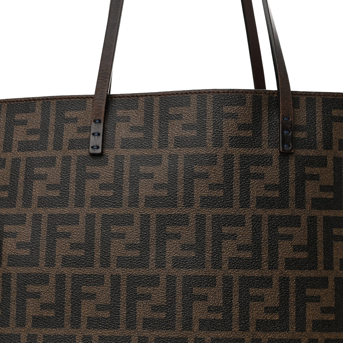 Zucca Spalmati Medium Roll Tote Tobacco Blue