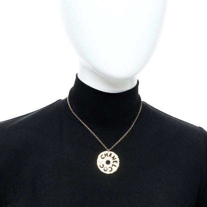 Chanel Crystal Pearl Papyrus Necklace Gold 2 of 5