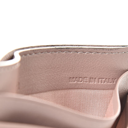 Valentino Garavani Vitello Rockstud Card Holder Poudre 7 of 9