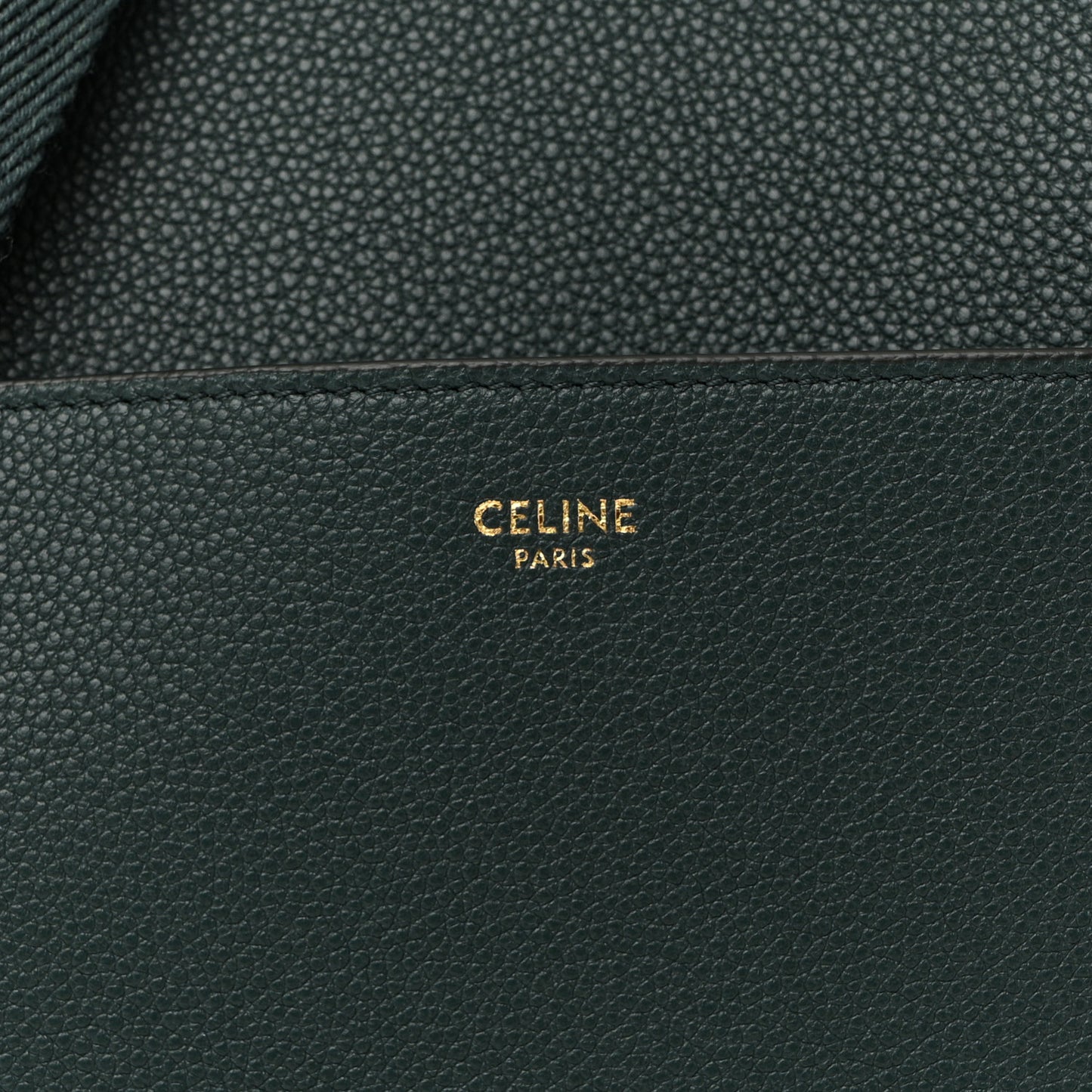 Soft Grained Calfskin Sangle Bucket Bag Amazone