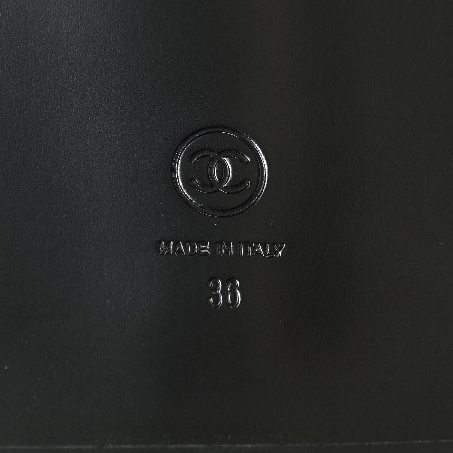 Chanel Lambskin Velcro Dad Sandals 36 Black 6 of 8