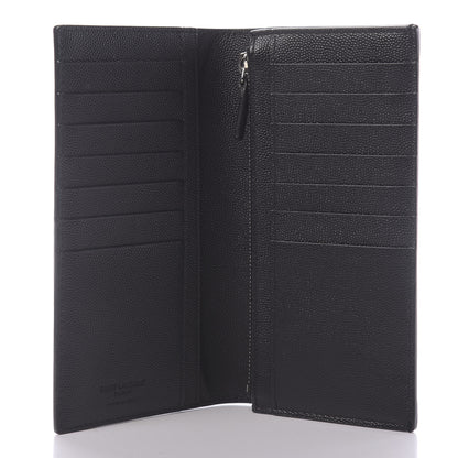 Saint Laurent Grain De Poudre Continental Wallet Black 5 of 9