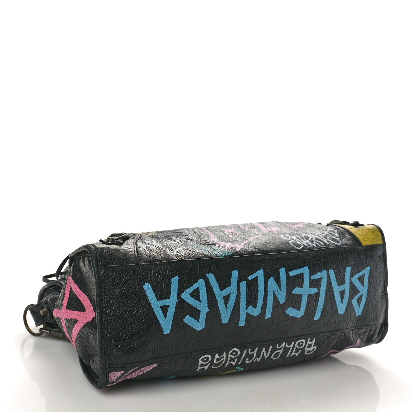Agneau Graffiti All Over Classic Hardware City Black Multicolor