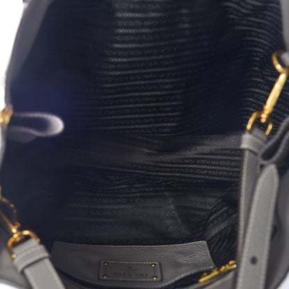Prada Vitello Daino Side Zip Tote Argilla 5 of 16