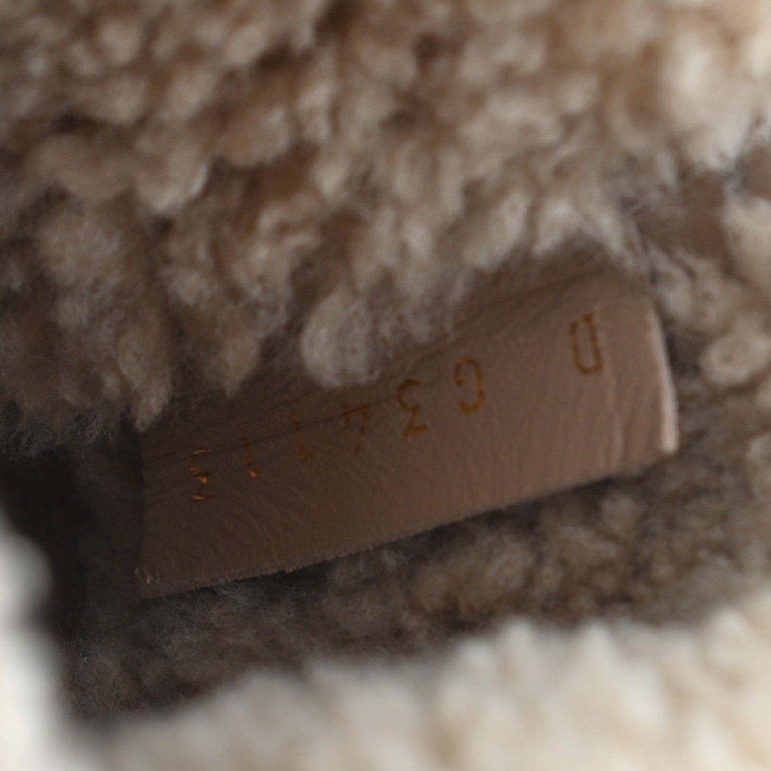 Chanel Kid Suede Shearling Womens Cap Toe Chain Short Boots 41 Light Brown Black 8 of 11