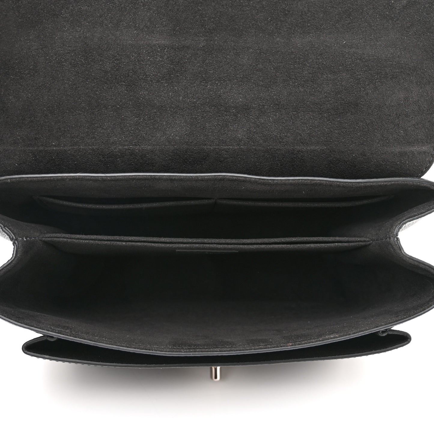 Soft Calfskin My Lockme Top Handle Black