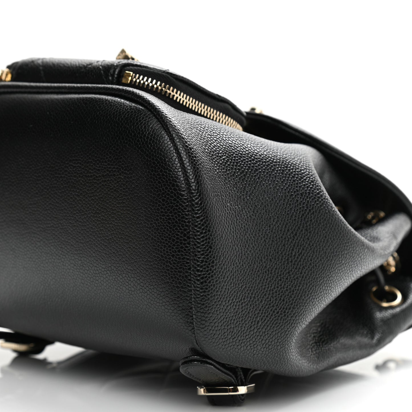 Caviar Quilted Mini Business Affinity Backpack Black