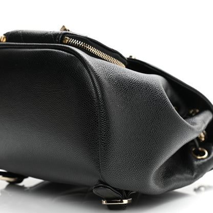 Chanel Caviar Quilted Mini Business Affinity Backpack Black 10 of 11