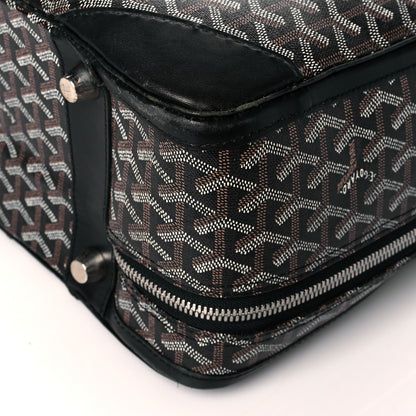 Goyard Goyardine Majordome 50 Soft Suitcase Black 10 of 11