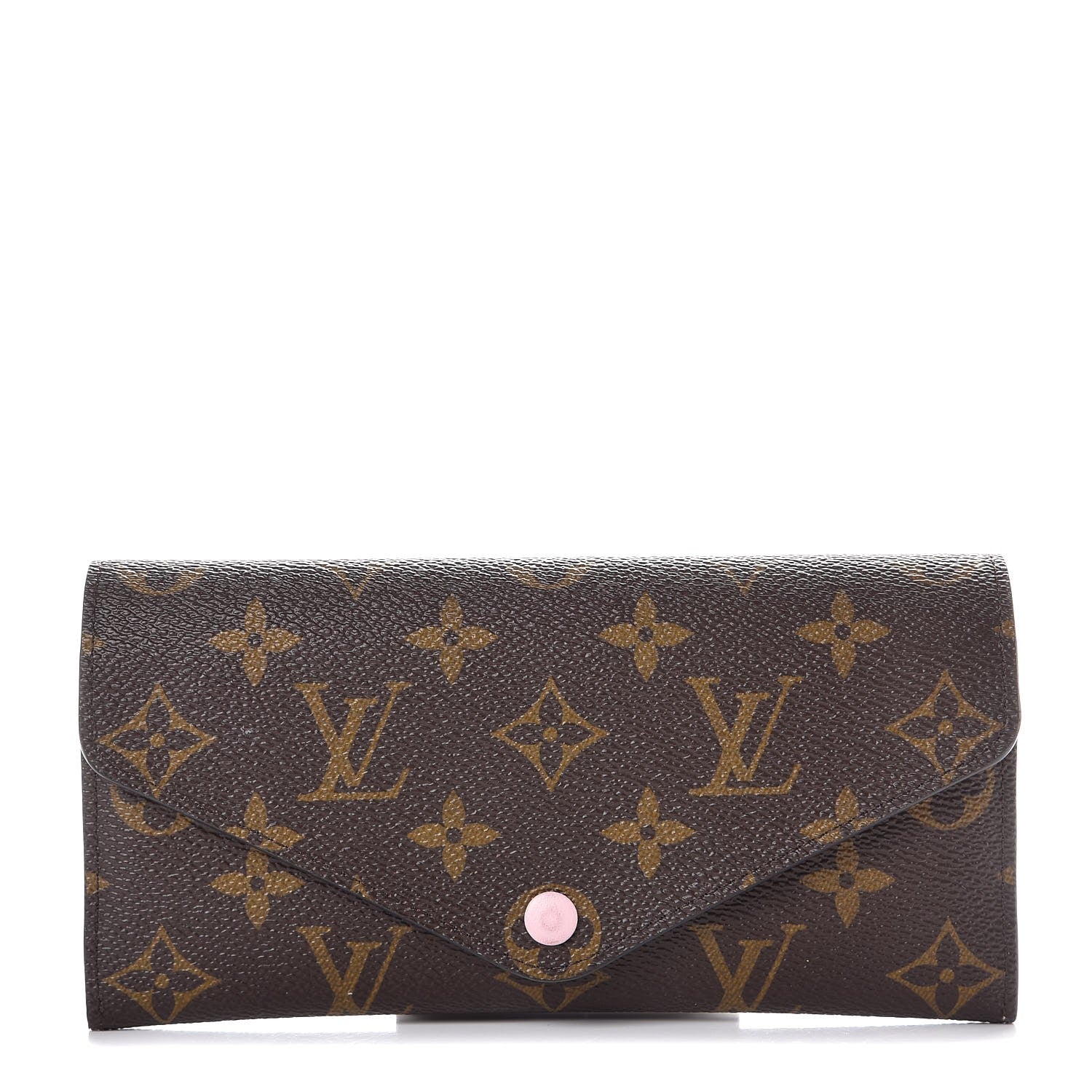 Louis Vuitton Monogram Josephine Wallet Rose Ballerine 1 of 10
