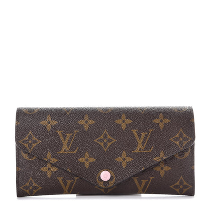 Louis Vuitton Monogram Josephine Wallet Rose Ballerine 1 of 10