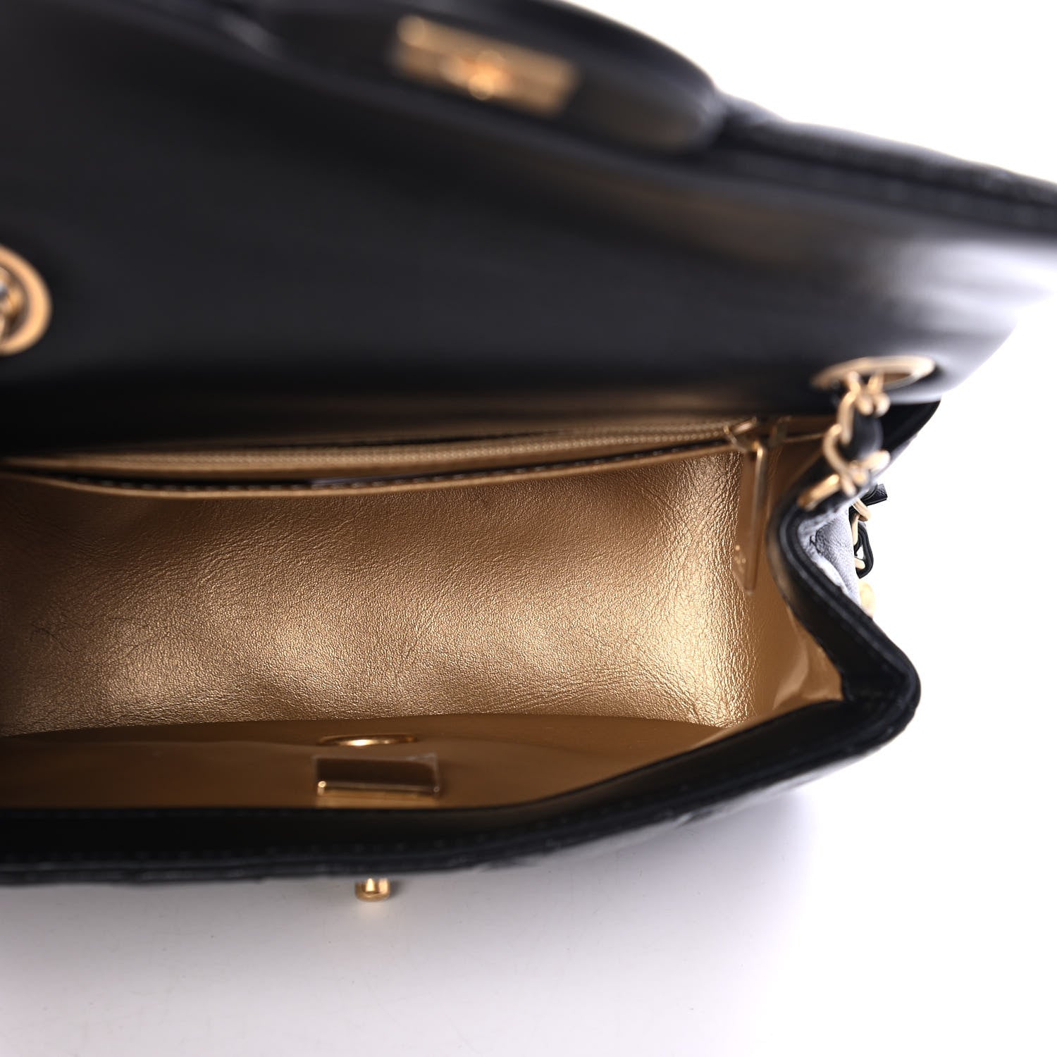 Chanel Lambskin Quilted Mini Pearl Crush Flap Black 4 of 4