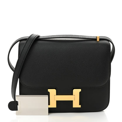 Hermes Epsom Constance 18 Black 2 of 12