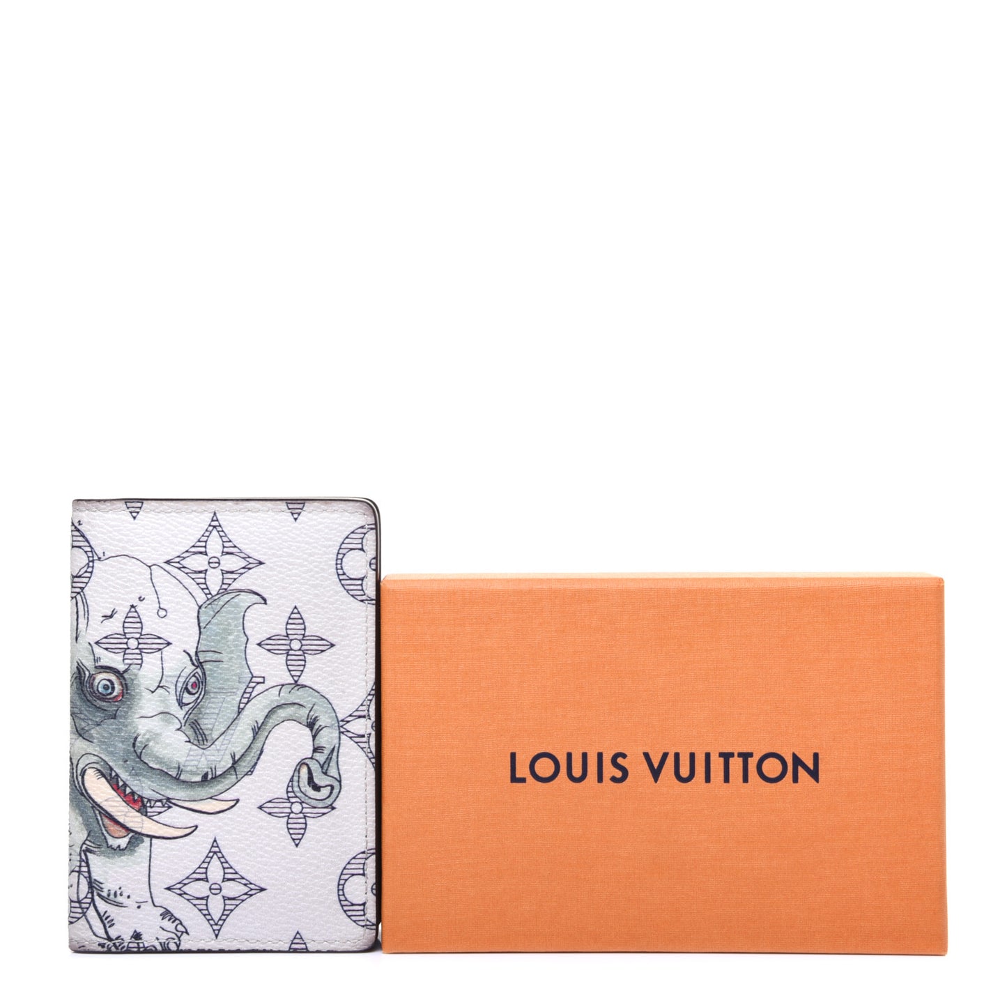 Savane Monogram Chapman Pocket Organizer White