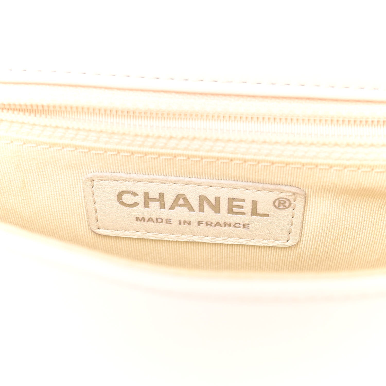 Chanel Lambskin Lurex Quilted Elementary Chic Mini Flap White 6 of 11