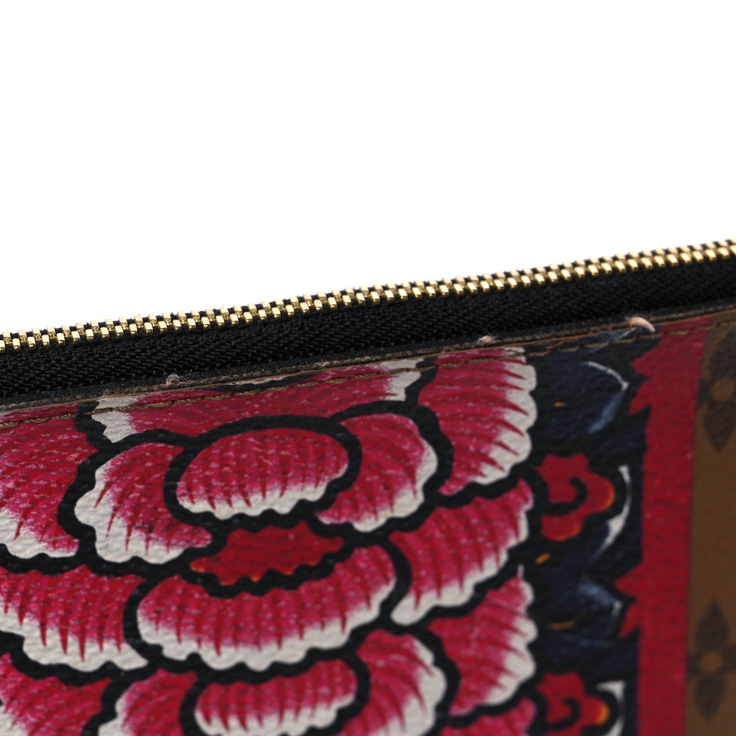 Louis Vuitton Reverse Monogram Kabuki MM GM Pochette 13 of 16