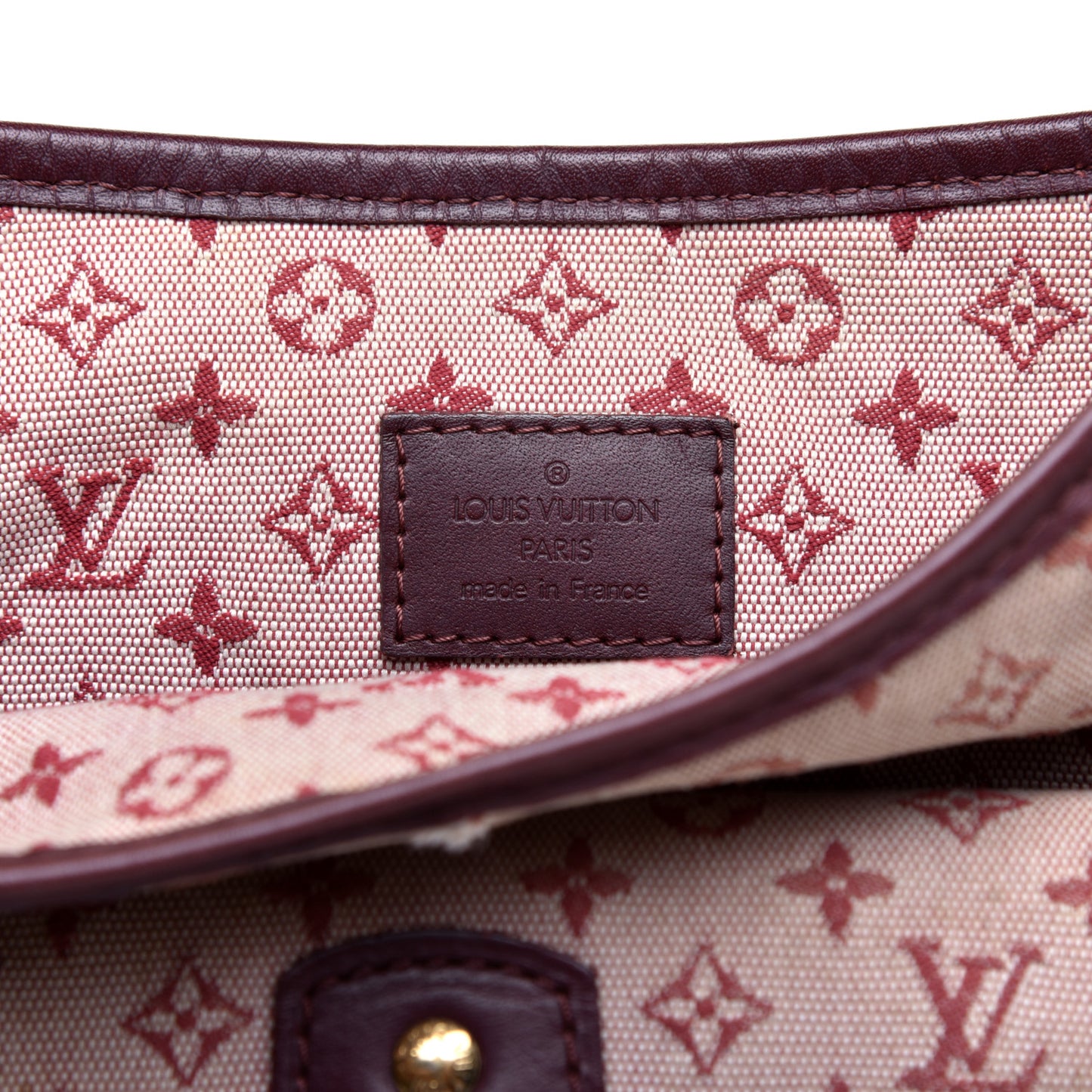 Mini Monogram Besace Mary Kate Cherry