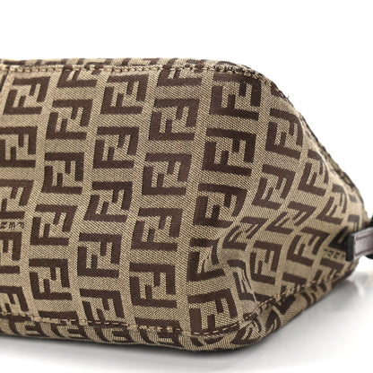 Fendi Zucchino Vitello Mini Mama Baguette Mogano Panna Bruciato 10 of 13