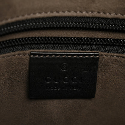 Gucci GG Supreme Monogram Flat Messenger Bag Beige Black New Acero 6 of 13